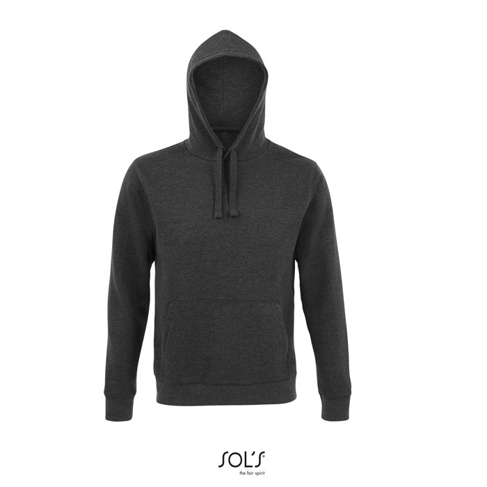 Sweat homme promotionnel 280g - Spencer anthracite chiné
